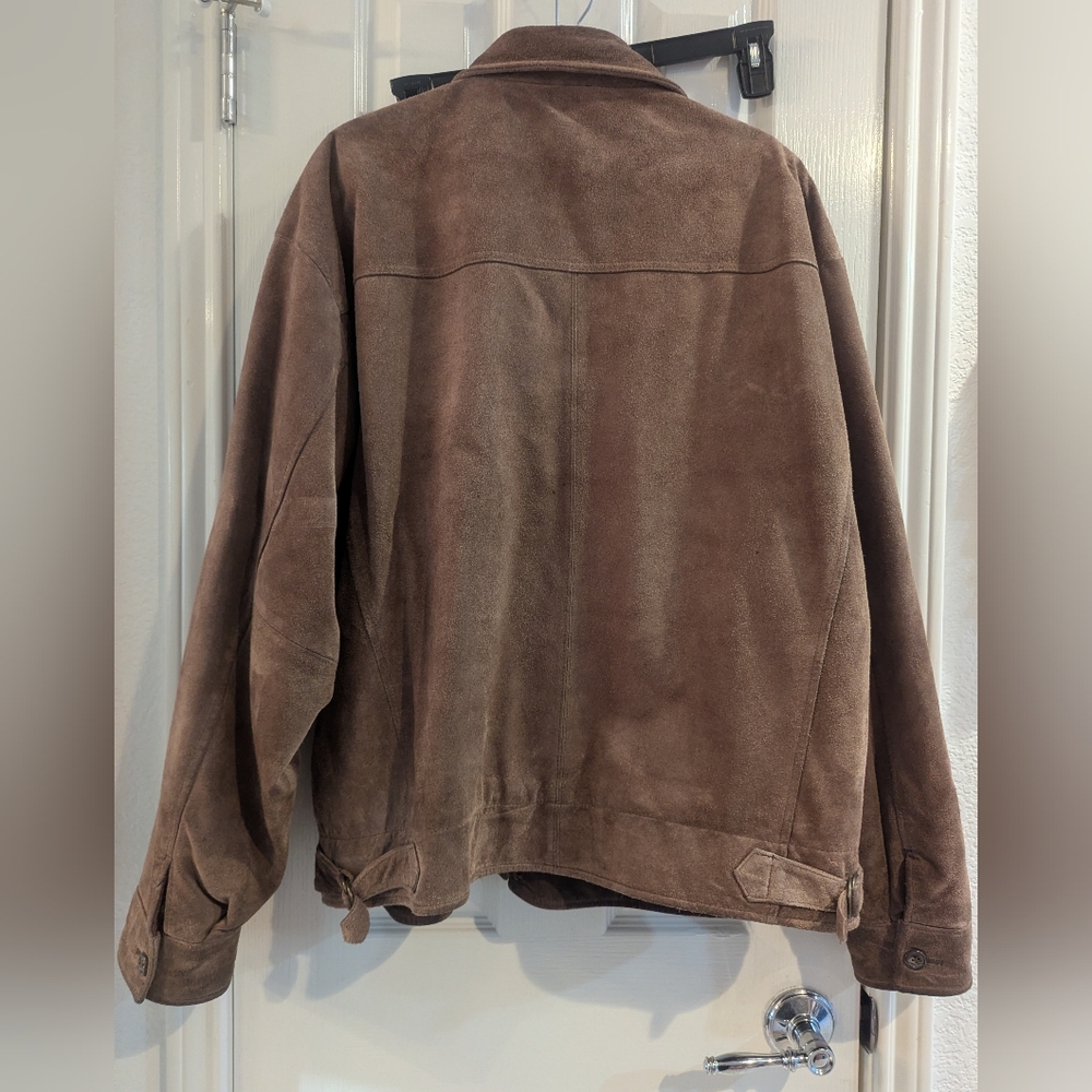 Vintage Banana Republic Suede Leather Jacket - Picture 10 of 10